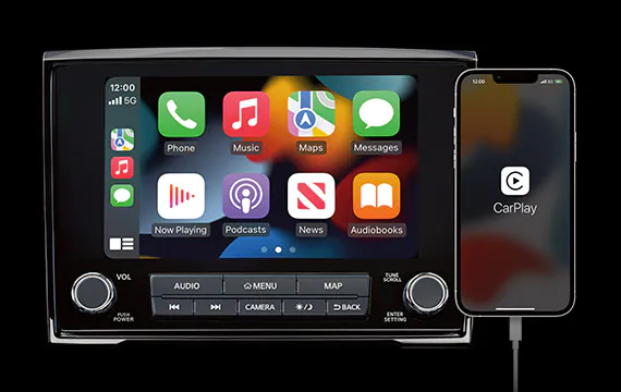 2022 Nissan TITAN touch screen | Cronic Nissan in Griffin GA