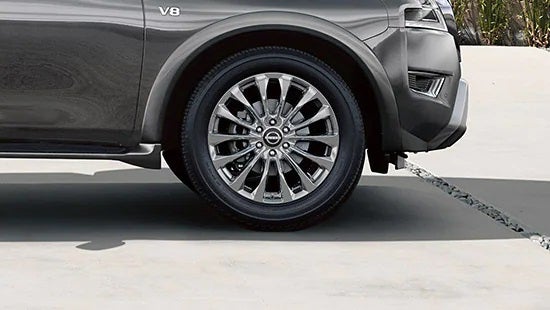 2023 Nissan Armada wheel and tire | Cronic Nissan in Griffin GA