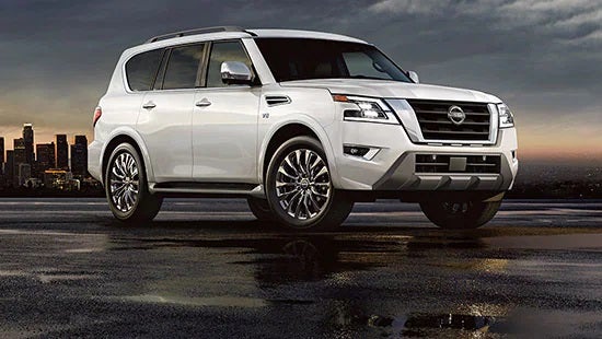 2023 Nissan Armada new 22-inch 14-spoke aluminum-alloy wheels. | Cronic Nissan in Griffin GA